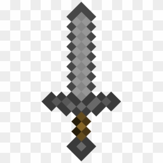 Stone Sword - Minecraft Sword Clipart