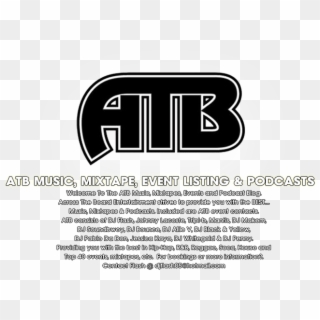 Atb Music, Mixtape, Event Listing & Podcasts - Atb Clipart