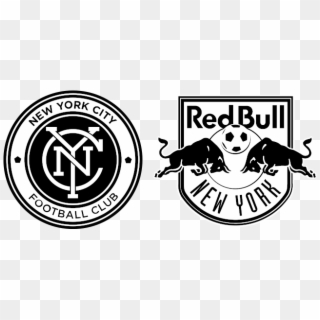 Nycfc Red Bulls - Nyc Football Club Logo Clipart