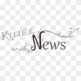 Kylie's News Logo - Calligraphy Clipart