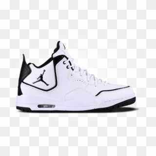 Air Jordan Courtside 23 Gs - Nike Air Jordan Courtside 23 Gs White Black Clipart