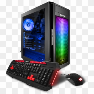 Ibuypower Wa600r3 Gaming Desktop Pc With Amd Ryzen - Gaming Pc Png Transparent Clipart