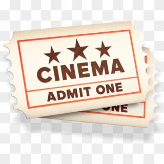 Pair Of Cinema Tickets - Sign Clipart