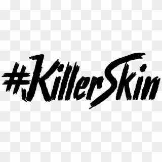 #killerskin Sweepstakes Logo - Calligraphy Clipart