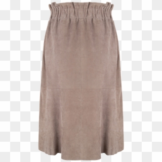 Temari Suede Skirt - A-line Clipart