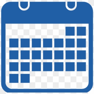 Edge Activities - Blue Calendar Icon Png Clipart
