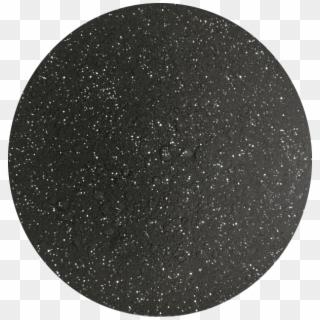 Black Glitter Grout - Circle Clipart