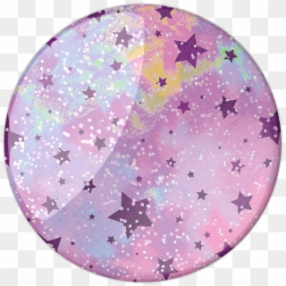 Popsocket Glitter Starry Dreams Lavender Clipart