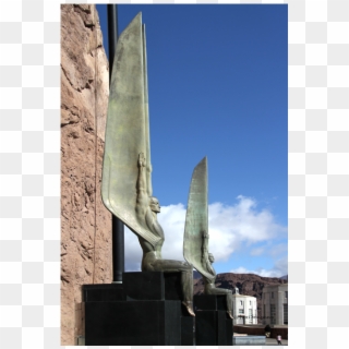 Nevada / Hoover Dam Sculptures / Winged Figures Of - Winged Figures Of The Republic Statues Clipart
