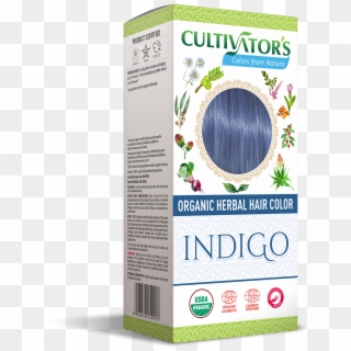 Indigo Organic Herbal Organic Herbal Hair Color Indigofera - Cultivators Hair Color Dark Brown Clipart