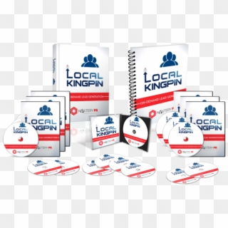 Local Kingpin Training Course By Bradley Benner - Box Clipart