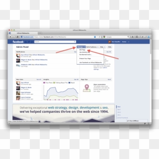 Click Manage The Edit Page - Change Fb Page Admin Clipart