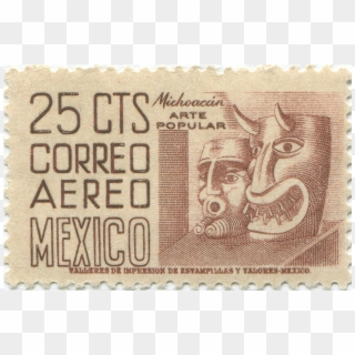 Mexico 1950 25 Centavos - 50 Cts Correo Aereo Mexico Stamp Clipart