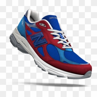 Red White And Blue Model - Running Shoe Clipart
