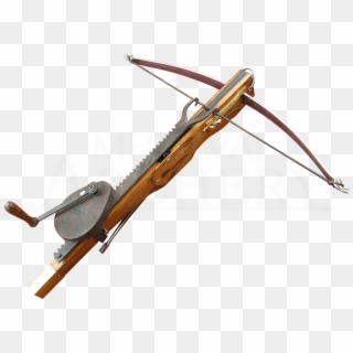 Medieval Crossbow With Reloading Gear Clipart