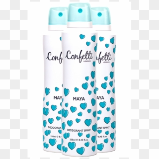 Maya Body Spray By Confetti Is Fresh And Sharp, Simple - Plastic Clipart