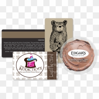 Cupcake Gift Card & Bakery Loyalty Programs - Eastern Screech Owl Clipart