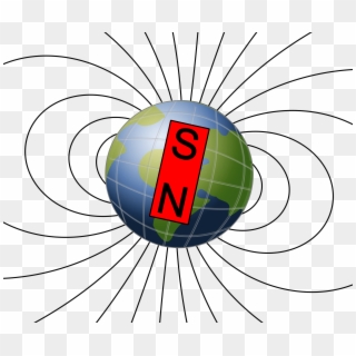 Svg Version - Earth Magnetic Field Transparent Clipart