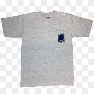 Gray T-shirt W/logo - Active Shirt Clipart