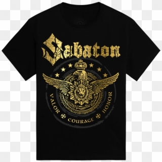Wings Of Glory Sabaton Tshirt Frontside - Sabaton Carolus Rex T Shirt Clipart