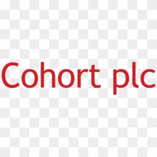 Cohort-red - Cohort Plc Clipart
