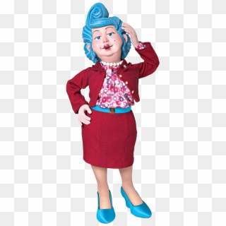 Lazy Town Mayor Wife , Png Download - Bessie Busybody Clipart