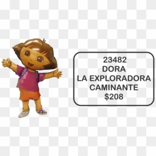 Caminante Dora $208 - Dora The Explorer Stock Balloon Clipart