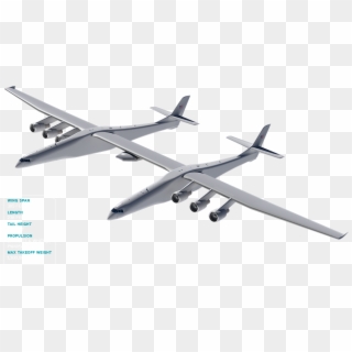 Stratolaunch Is The World's Largest Aircraft By Wingspan - Stratolaunch First Flight Clipart