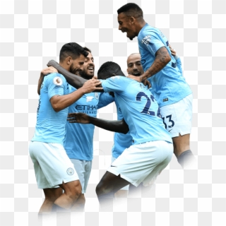 Manchester City And Avatrade - Manchester City Players Png Clipart