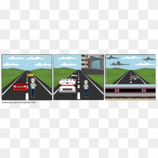 The Long Road Home - Highway Clipart