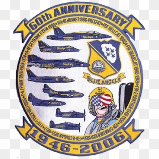 60th Anniversary Patch - Blue Angels Clipart