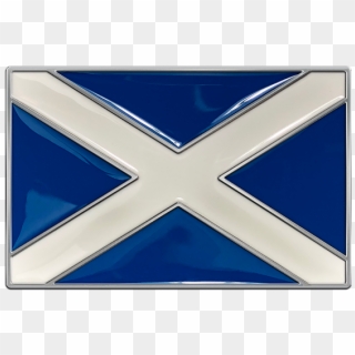 Scotland Country Flag Buckle - Emblem Clipart