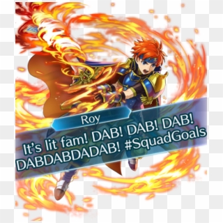 Because Ray Chase Absolutely Canonized It In A Tweet, - Fire Emblem Heroes Legendary Roy Clipart