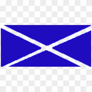Scotland Flag - Electric Blue Clipart