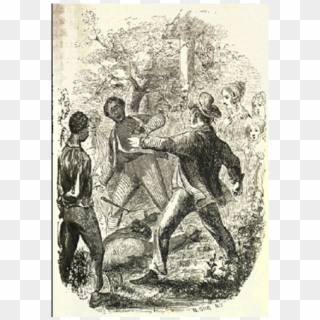 Mistress Watching Her Husband Beat A Slave - Solomon Northup Clipart