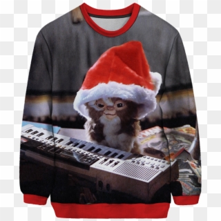 Gizmo Christmas Sweater - Film Gremlins Clipart