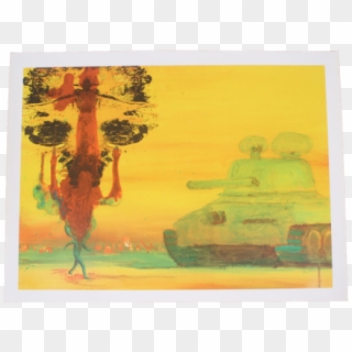 The Flaming Lips I Surrender Lithograph M62226 - Painting Clipart