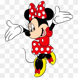 Convites De Aniversário Online, Minnie Vermelha Png, - Minnie Mouse Roja Gif Clipart
