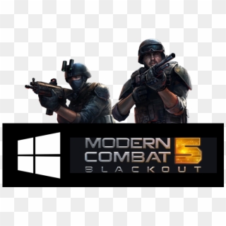 Gameloft Released The Next Game In Their Modern Combat - Modern Combat 5 Blackout Png Clipart