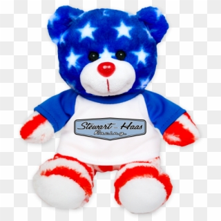 Shr Stars N' Stripes Teddy - Teddy Bear Clipart