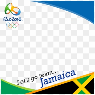 Jamaica Rio 2016 Team Profile Picture Overlay Frame - Frame Mexico Clipart