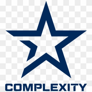 Complexity Gaming - Maroon Star Clipart