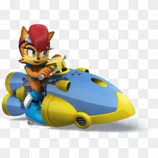 Pictures Of 3d Stars - Sonic All Stars Racing Amy Clipart