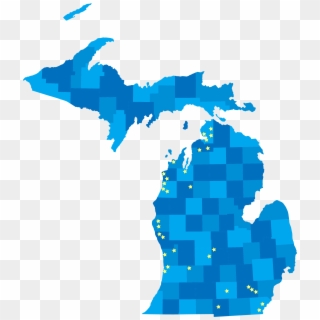 201810cents - Michigan Congressional Districts Map 2016 Clipart