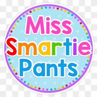 Miss Smartie Pants - Circle Clipart