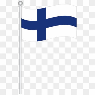 Flag Of Finland Flag Finland World Flags - Finlands Flagga Png Clipart