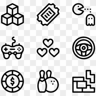 Arcade Center - Hobbies Icon Png Clipart