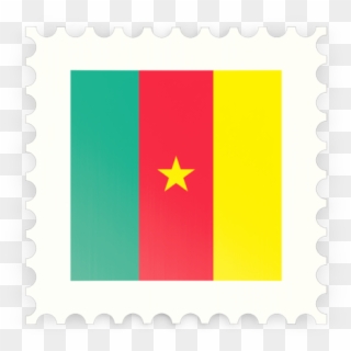 Illustration Of Flag Of Cameroon - Flag Clipart