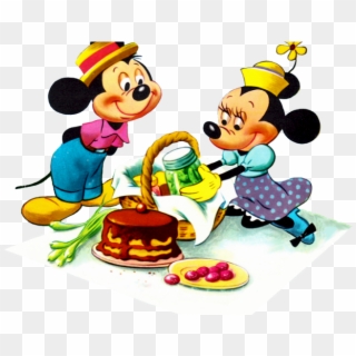 Picnic Clipart Mickey Mouse - Mickey Mouse's Picnic - Png Download