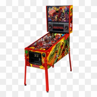 Immerse Yourself In The Deadpool Universe And Team - Deadpool Pinball Machine Stern Clipart